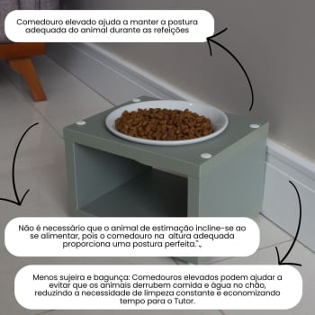 Comedouro Simples Luke 