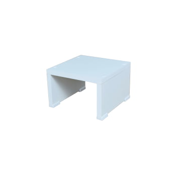Base Suporte Comedouro Bebedouro Colors - Cor Branco (PEDIDO ESPECIAL 32x32)